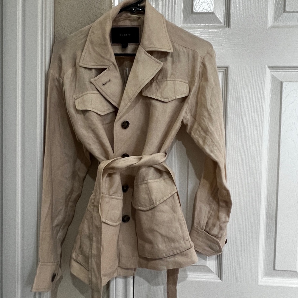 NWT Linen Cupro Jacket - Picture 5 of 12